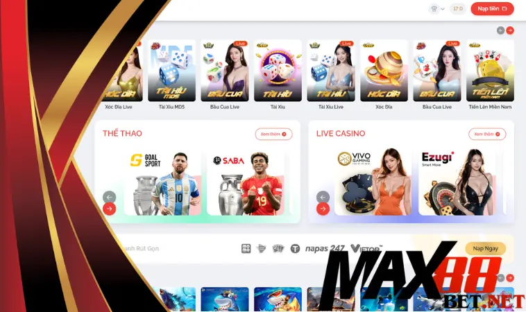 Hướng dẫn vào Max88 chi tiết cho dân mới